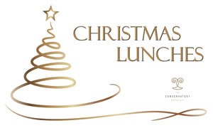 Christmas Lunch Menu at the Conservatory Restaurant