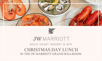 Christmas Day Lunch at JW Marriott Gold Coast Resort & Spa