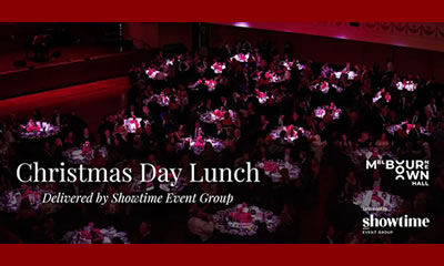 Christmas Day Lunch at Melbourne Town Hall