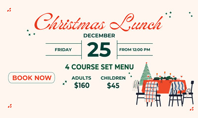 Christmas Day Lunch at Young & Jackson
